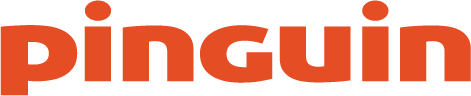 Pinguin - logo - orange